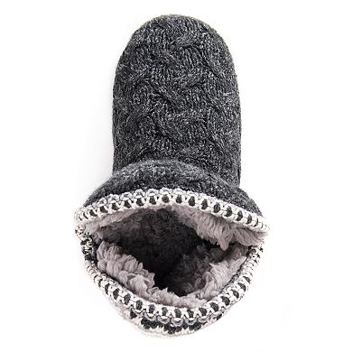 Women's MUK LUKS Amira Knit Bootie Slippers