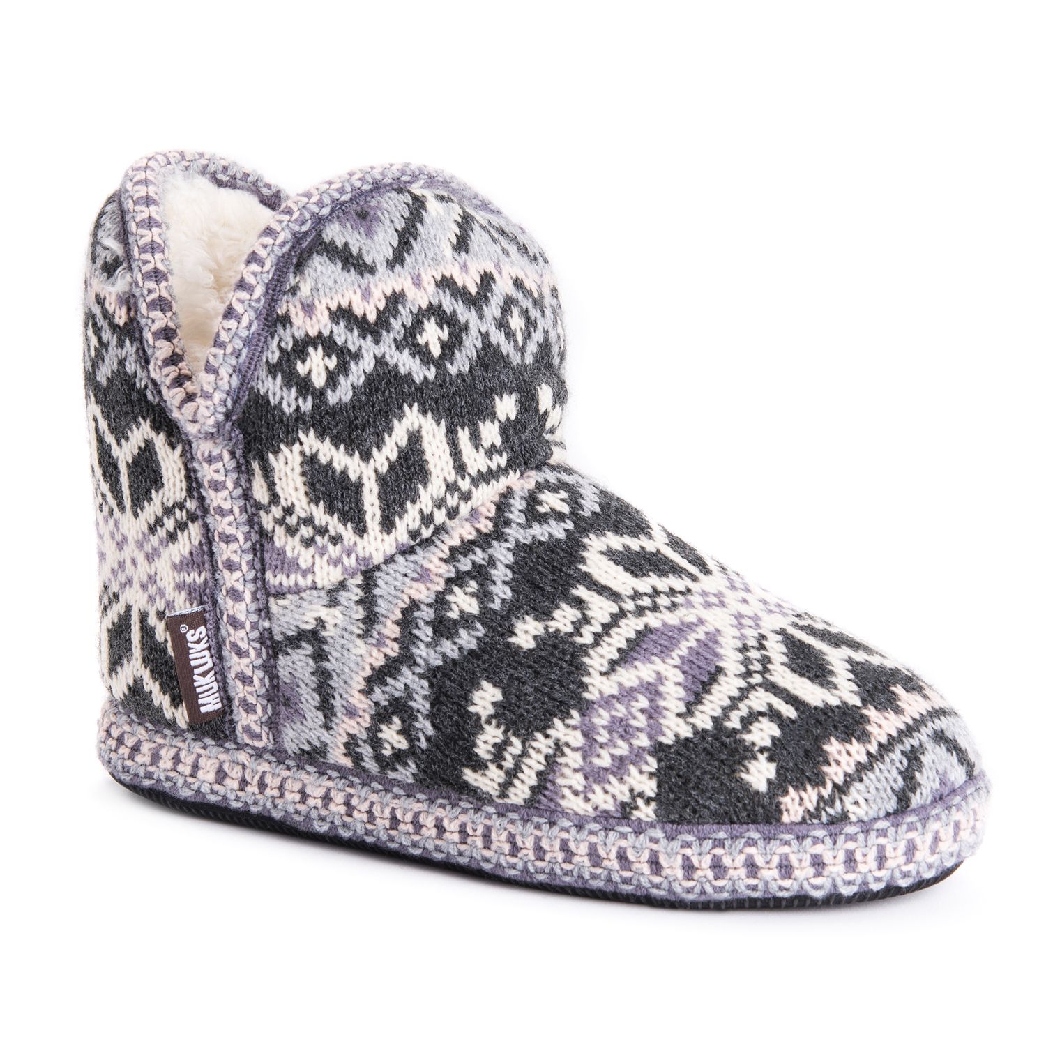 women's muk luks amira bootie slippers