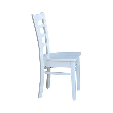 International Concepts Emily Dining Chair 2-piece Set