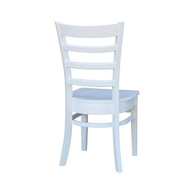 International Concepts Emily Dining Chair 2-piece Set