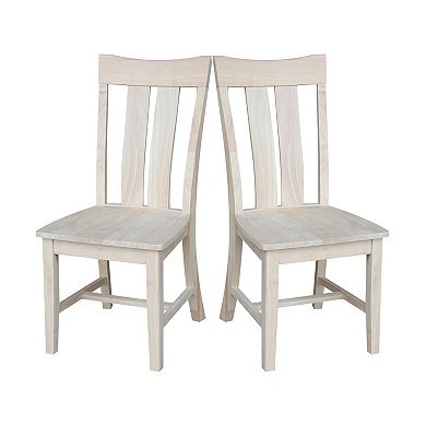 International Concepts Ava Dining Chair 2-piece Set