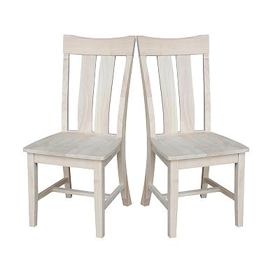 International Concepts Ava Dining Chair 2-piece Set