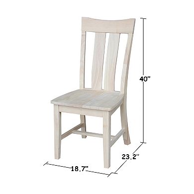 International Concepts Ava Dining Chair 2-piece Set