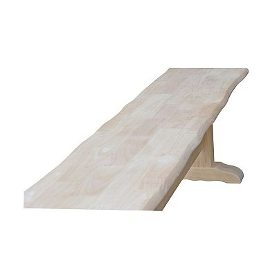 International Concepts Trestle Bench