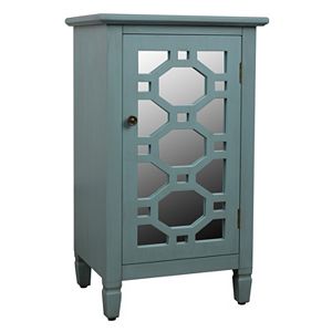 Decor Therapy Mirrored Storage Cabinet