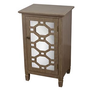 Decor Therapy Mirrored Storage Cabinet