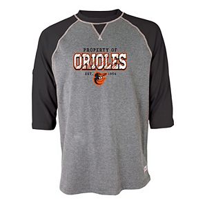 Men's Stitches Baltimore Orioles Raglan Tee