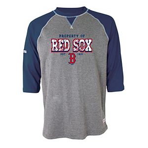 Men's Stitches Boston Red Sox Raglan Tee
