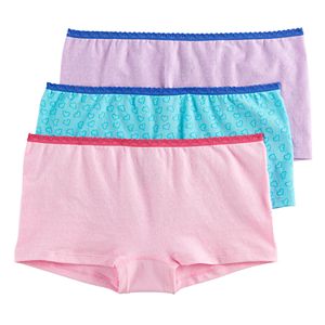 Girls 6-16 Hanes 3-pk. Seamless Boyshort Panties