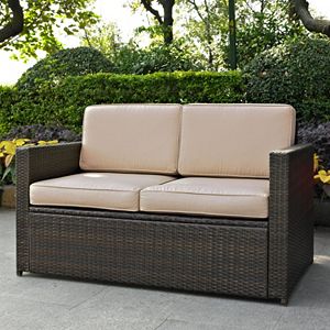 Crosley Furniture Palm Harbor Patio Loveseat