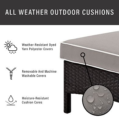 Crosley Palm Harbor Patio Chaise Lounge Chair