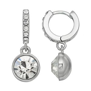 Simply Vera Vera Wang Nickel Free Simulated Crystal Hoop Earrings