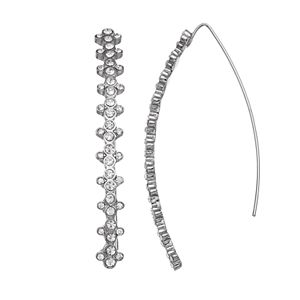 Simply Vera Vera Wang Nickel Free Simulated Crystal Threader Earrings