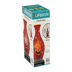 BePuzzled 160-pc. Skulls Lifestyle 3D Puzzle Vase
