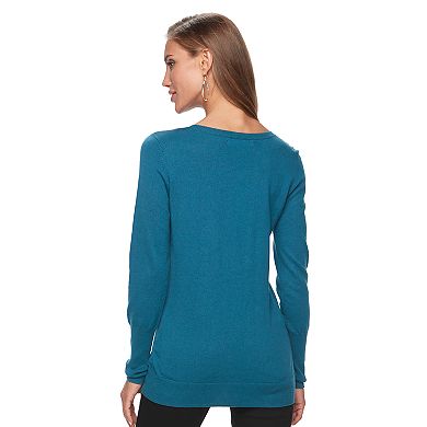 Women's Apt. 9® Sequin Applique Crewneck Sweater