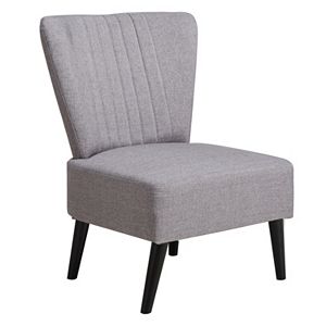 Pulaski Armless Channel Stitch Accent Chair