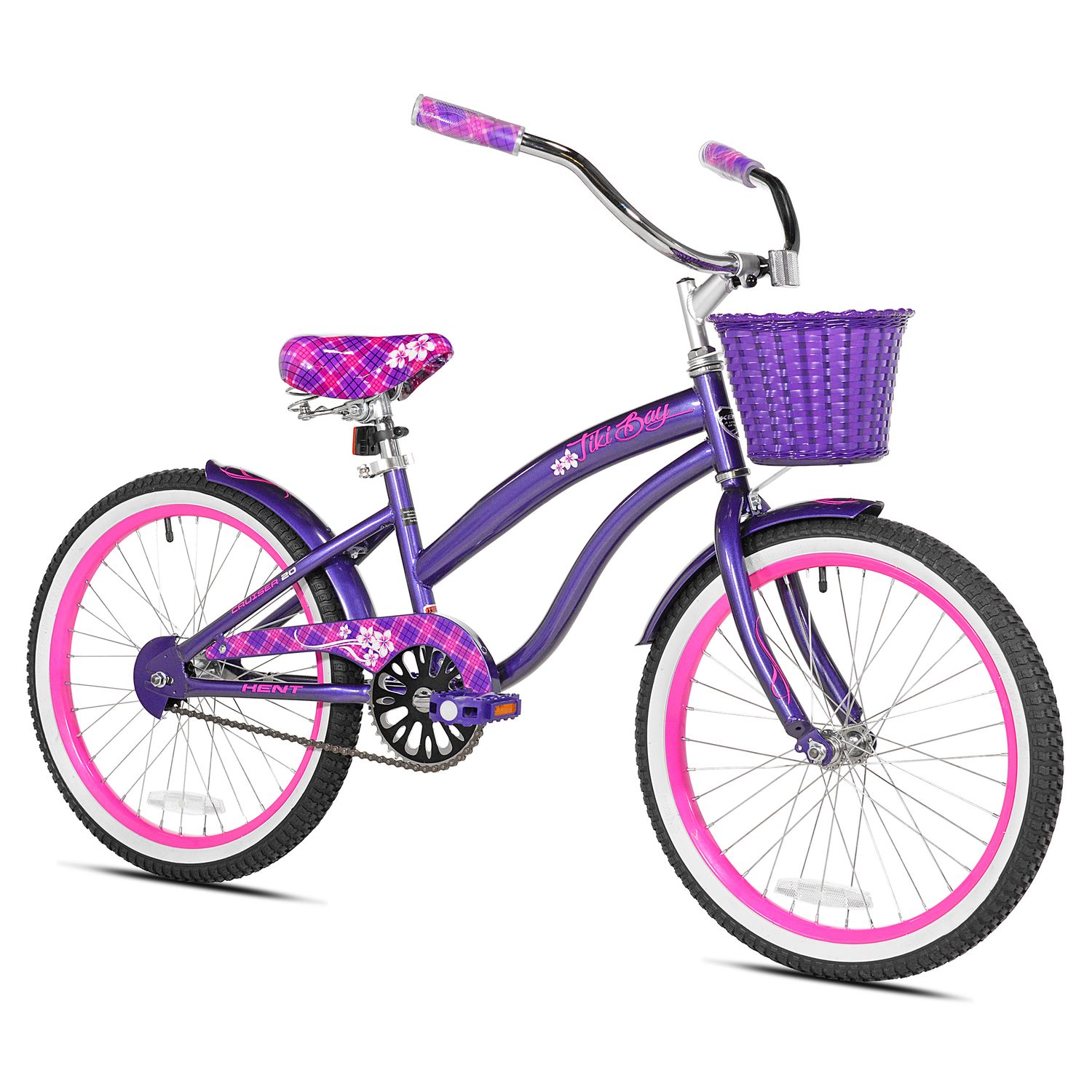 girls bike with basket 20 inch