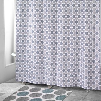 Avanti Dotted Circle Shower Curtain