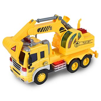 Sunny Days Entertainment Realistic Action Trucks Excavator