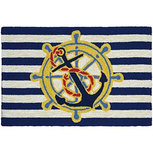 Couristan Covington Accents Ahoy Indoor Outdoor Rug - 2' x 3'