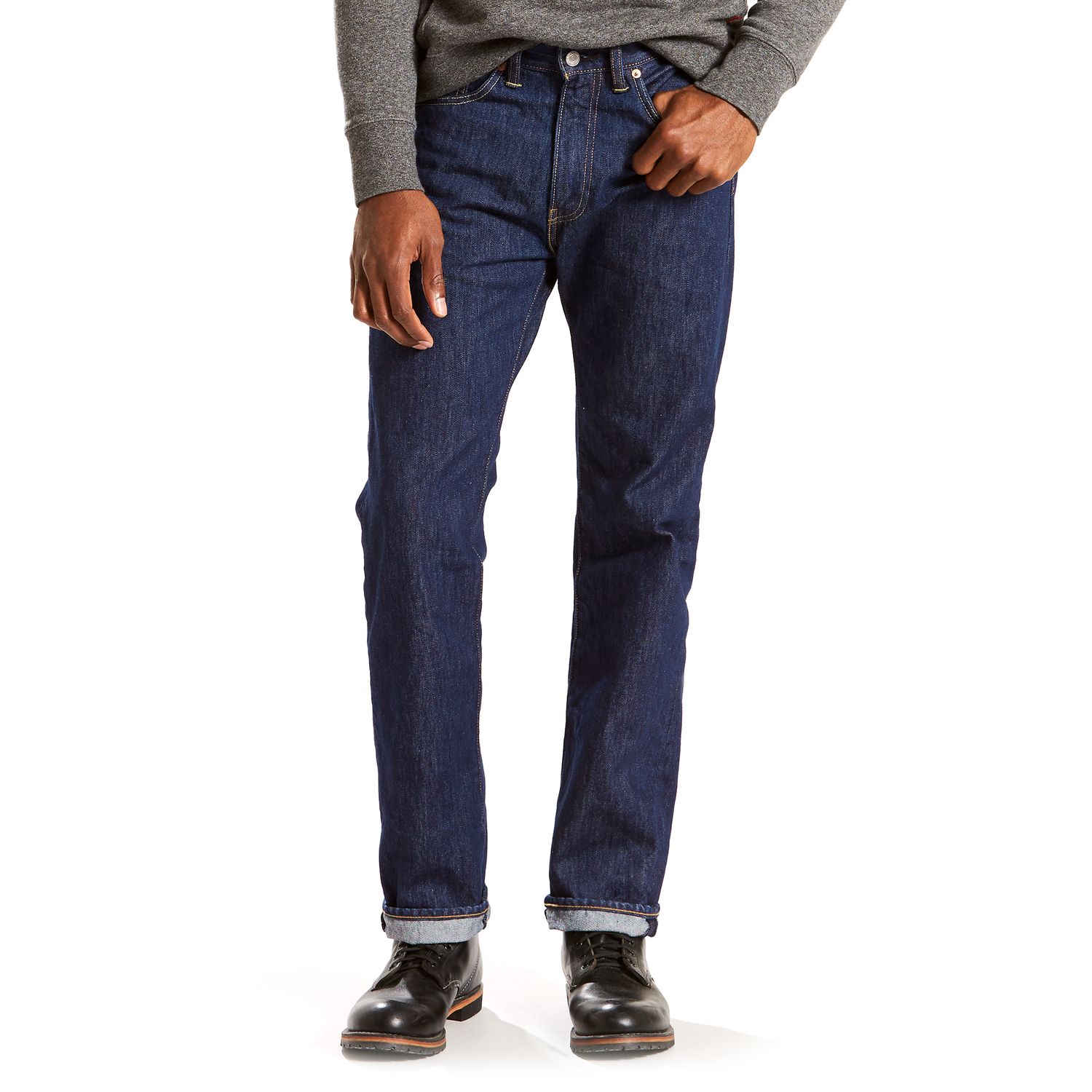 levi's 505 straight leg mens