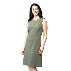 Women's ILE New York Grommet A-Line Dress