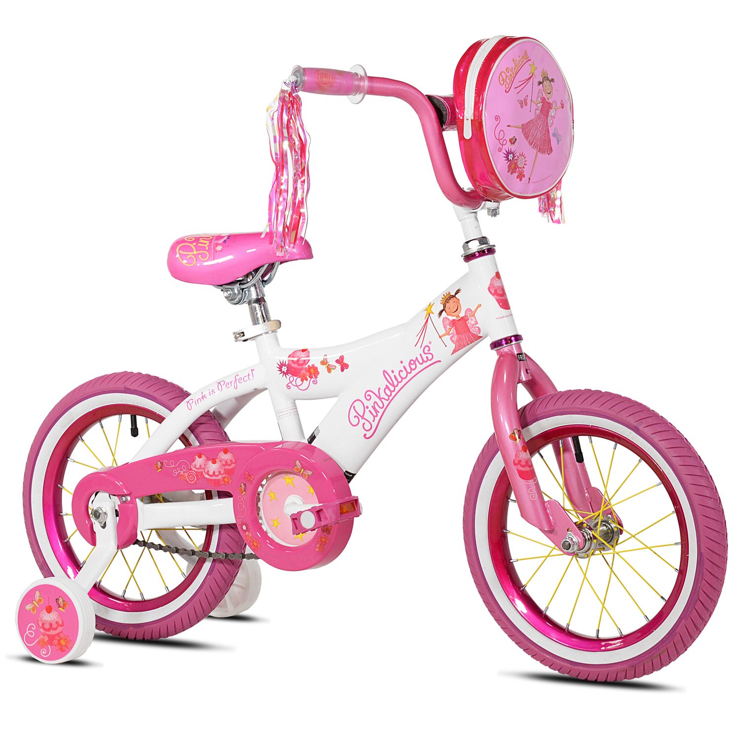 pink girly bike