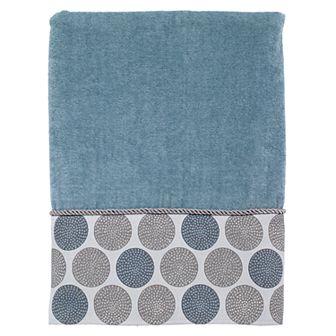 Avanti Dotted Circle Bath Towel, Bath Sheet, Hand Towel or Washcloth