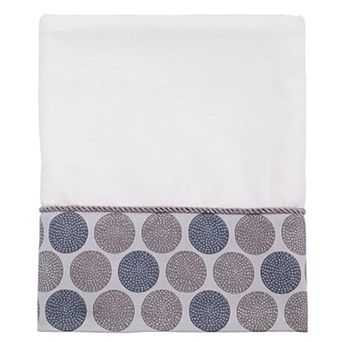 Avanti Dotted Circle Bath Towel, Bath Sheet, Hand Towel or Washcloth