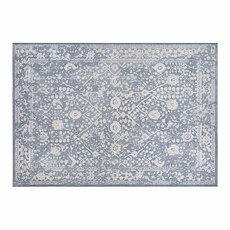 Couristan Marina Lillian Area Rug, Blue, 6.5X9.5 Ft