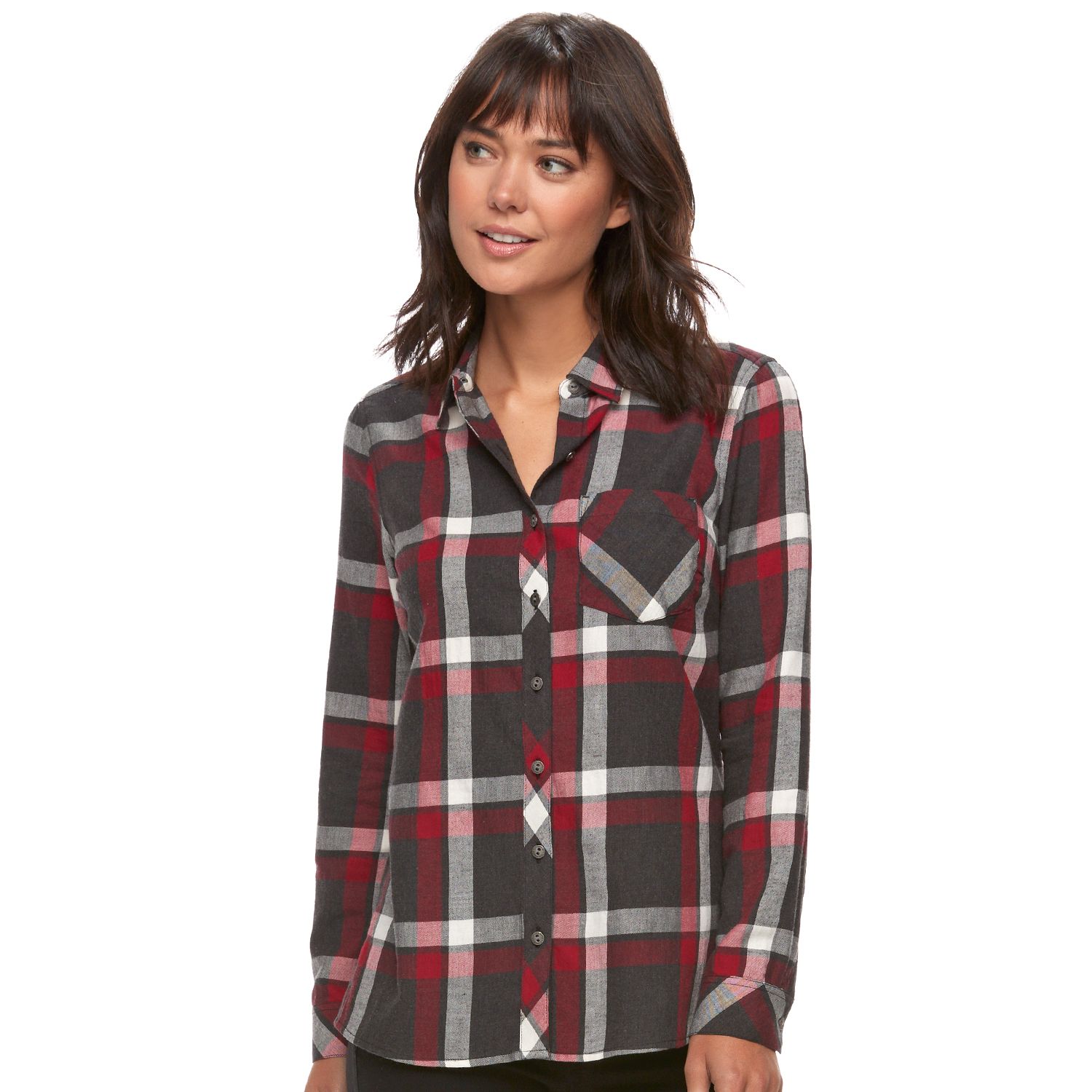 plaid shirt women