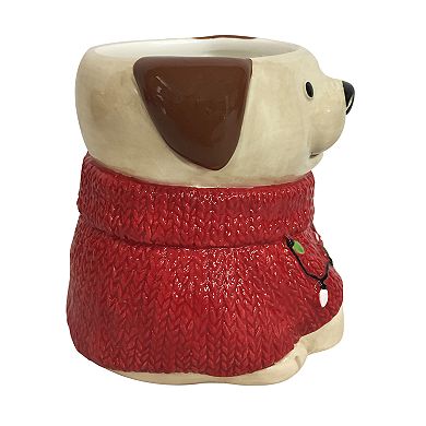 St. Nicholas Square® Dog in Holiday Sweater Mug 