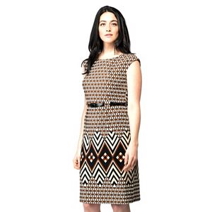 Women's ILE New York Striped Midi Dress