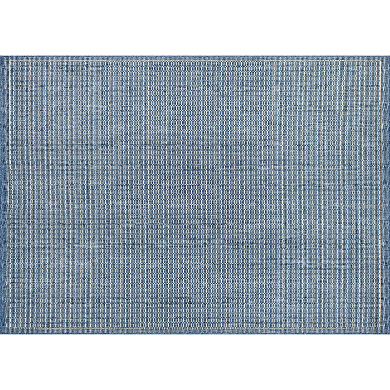 Couristan Recife Sea Land Subtle Geometric Indoor Outdoor Rug, Multicolor, 7.5X10.5Ft