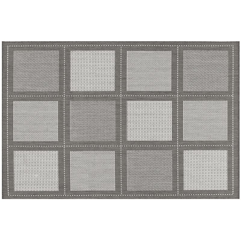 Couristan Recife Summit Geometric Indoor Outdoor Rug, Multicolor, 7.5Ft Sq