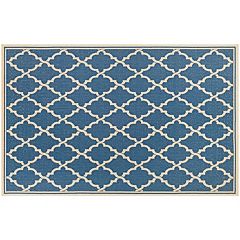 Couristan Monaco Sea Pier Rug Sand/Salmon 2 ft. x 3 ft.7 in.