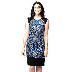 Women's ILE New York Paisley Sheath Dress