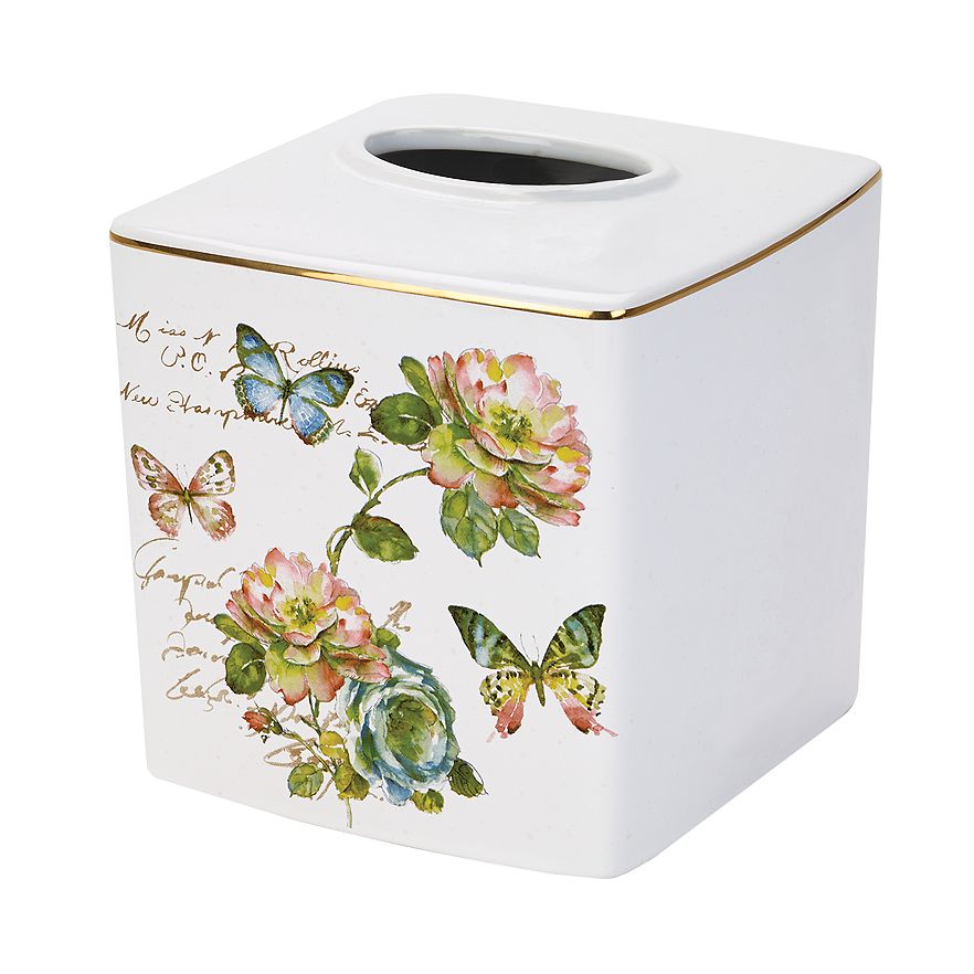 Avanti Butterfly Bath Accessories Collection