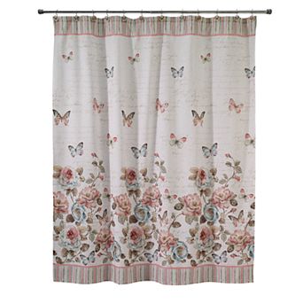 Avanti Butterfly Garden Shower Curtain