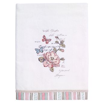 Avanti Butterfly Garden Bath Towel