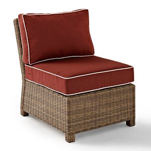Crosley Outdoor Bradenton Outdoor Wicker Sectional Center Chair