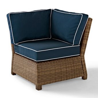 Crosley Bradenton Outdoor Wicker Sectional Corner Chair