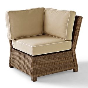Crosley Outdoor Bradenton Outdoor Wicker Sectional Corner Chair