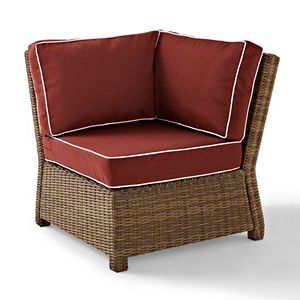 Crosley Outdoor Bradenton Outdoor Wicker Sectional Corner Chair