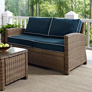 Crosley Outdoor Bradenton Outdoor Wicker Loveseat