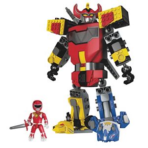 Power Rangers Mighty Morphin Megazord Set by Mega Construx