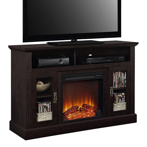 Altra Chicago Electric Fireplace TV Stand