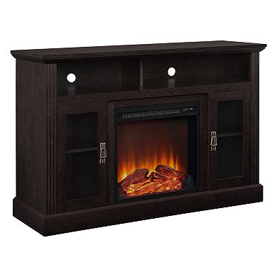 Altra Chicago Electric Fireplace TV Stand