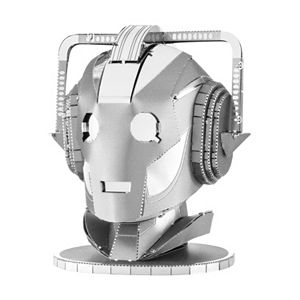 Fascinations Dr. Who Cyberman Head Metal Earth 3D Laser Cut Model Kit