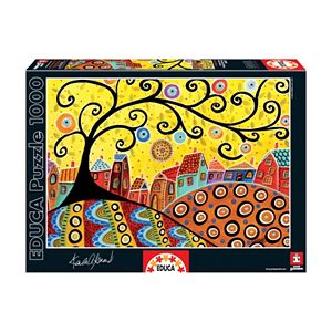 Educa 1000-pc. Karla Gerard Blooming Village Jigsaw Puzzle